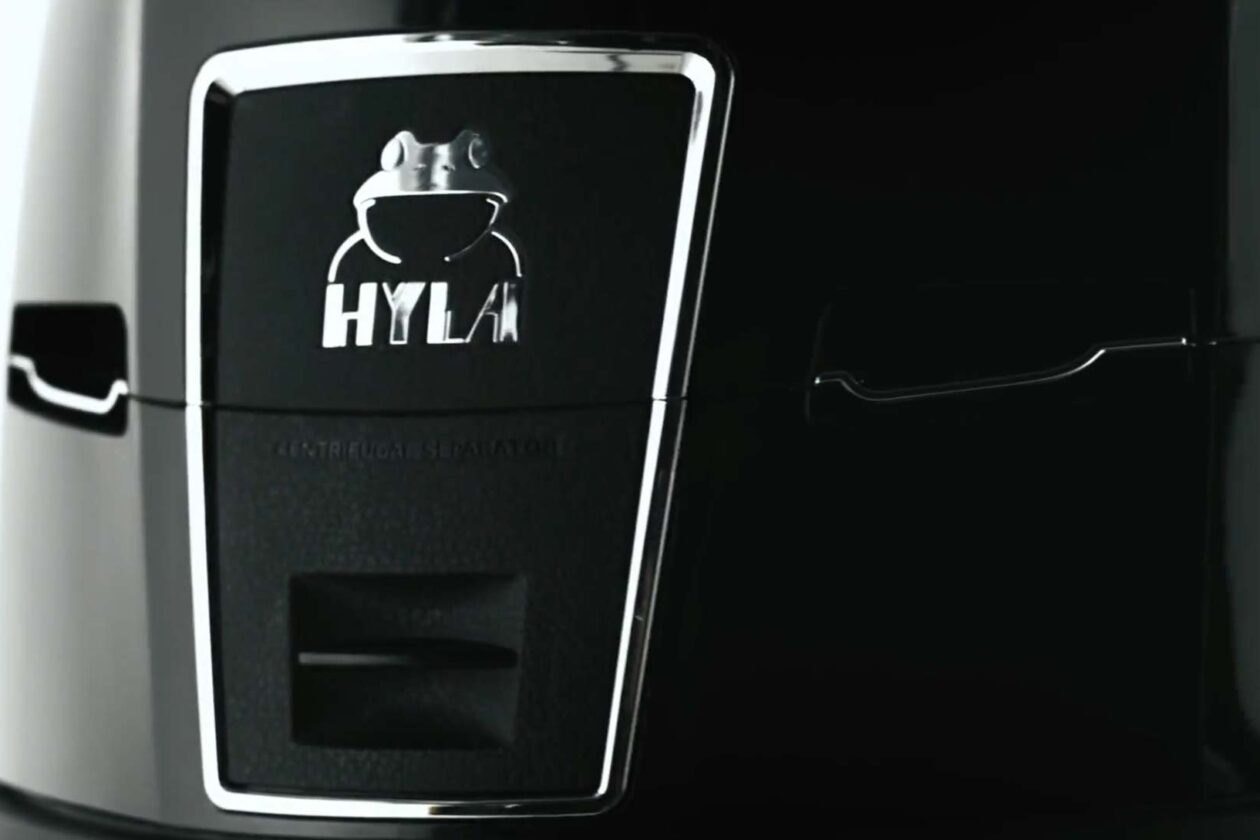 HYLA Raum-Luft-Reinigungsgerät, Detailaufnahme